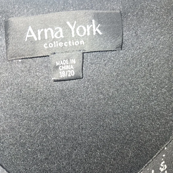 Animal Print V-Neck Blouse Arna York 18/20 - Picture 4 of 7